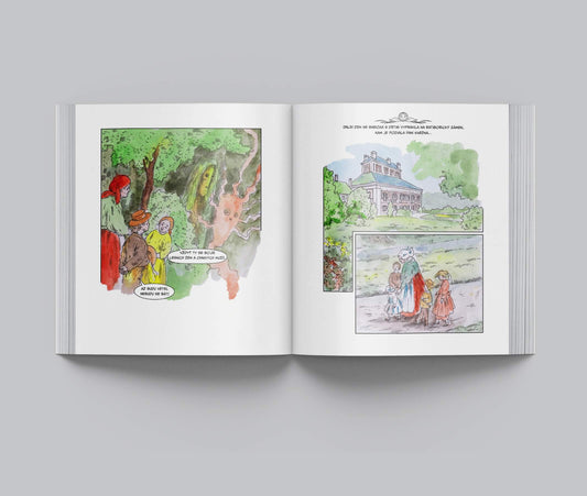 Komiksová Babička Boženy Němcové