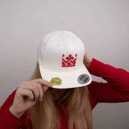 Bílá kšiltovka „Český královský institut“