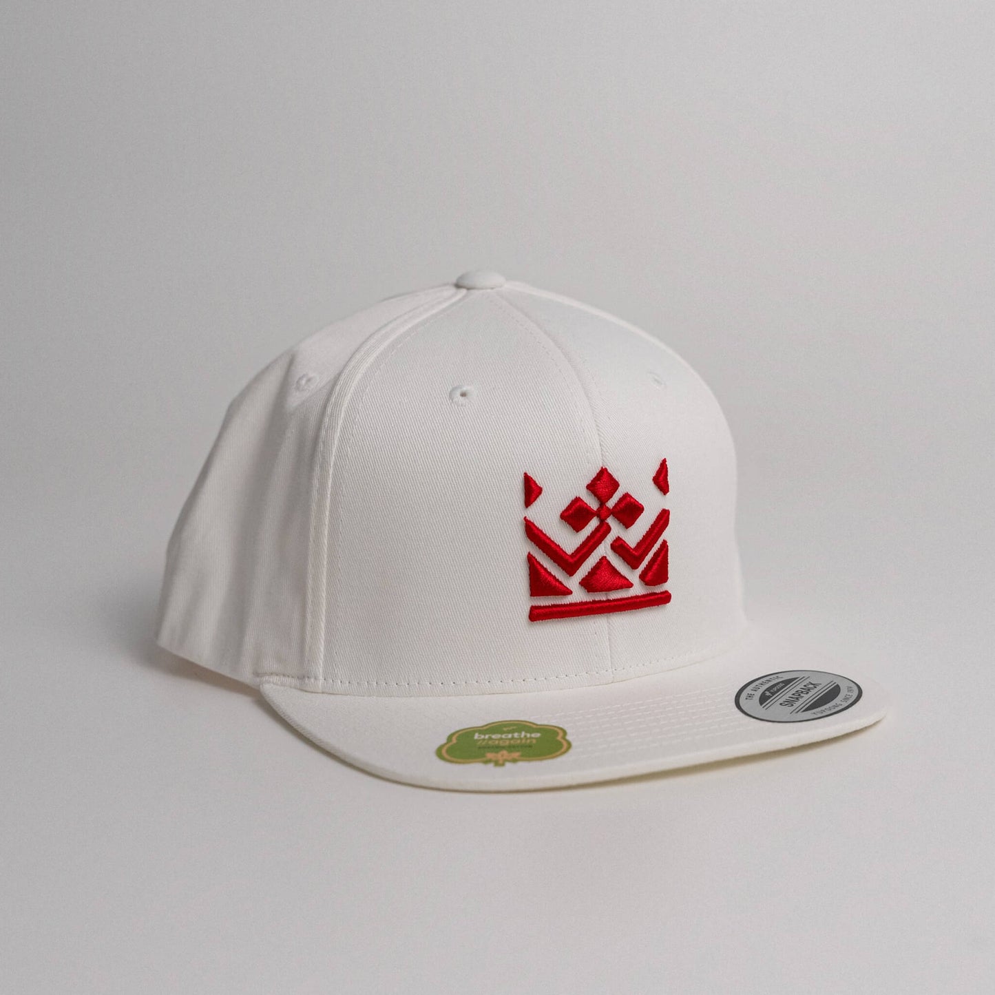 Bílá kšiltovka „BORN TO BE KRÁL“